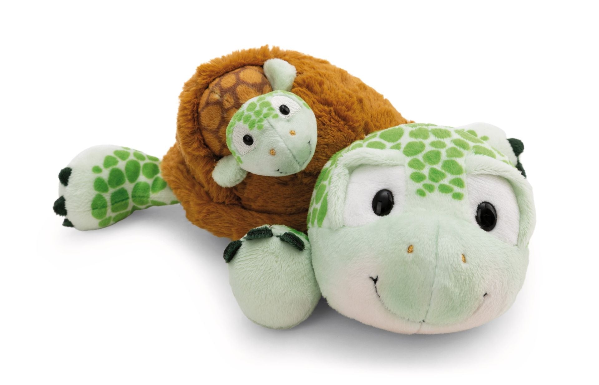 Nici Schildkröte mit Baby 28cm liegend - Bild 1