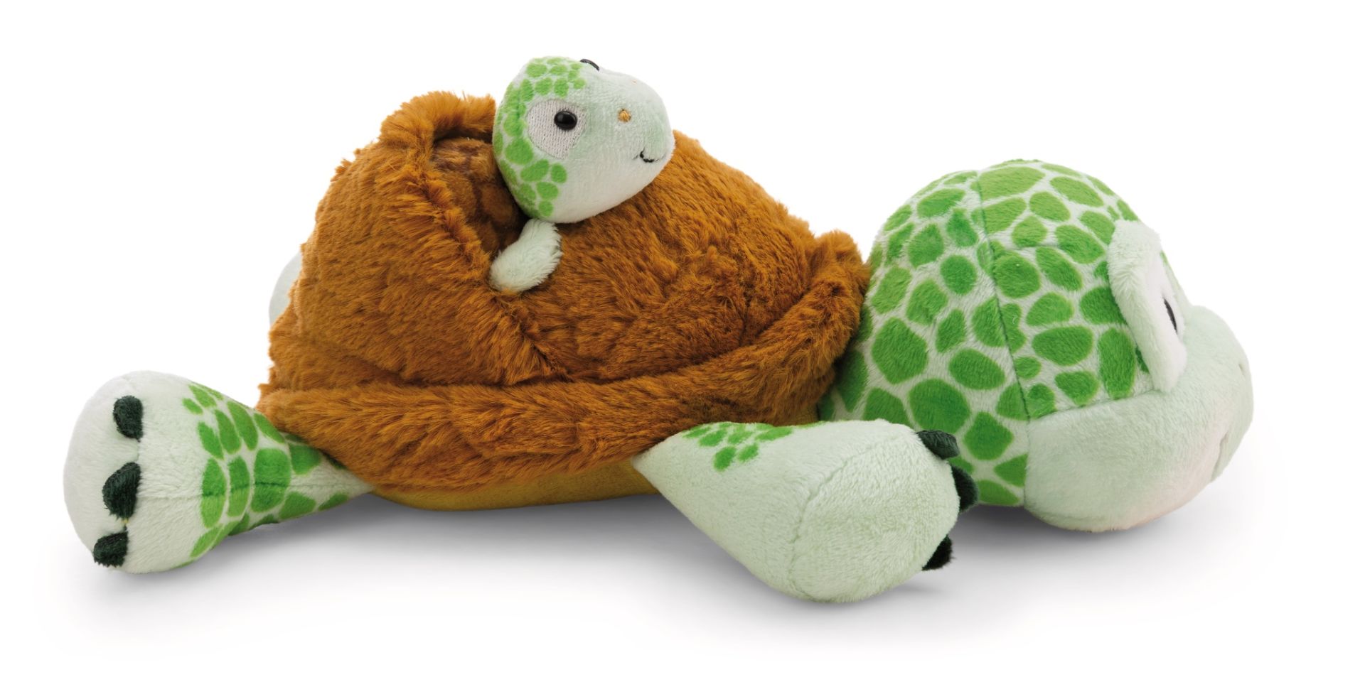 Nici Schildkröte mit Baby 28cm liegend - Bild 3