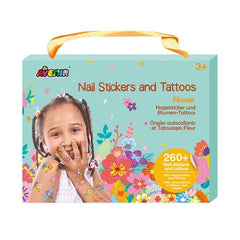 Nail Stickers and Tattoos Flower
