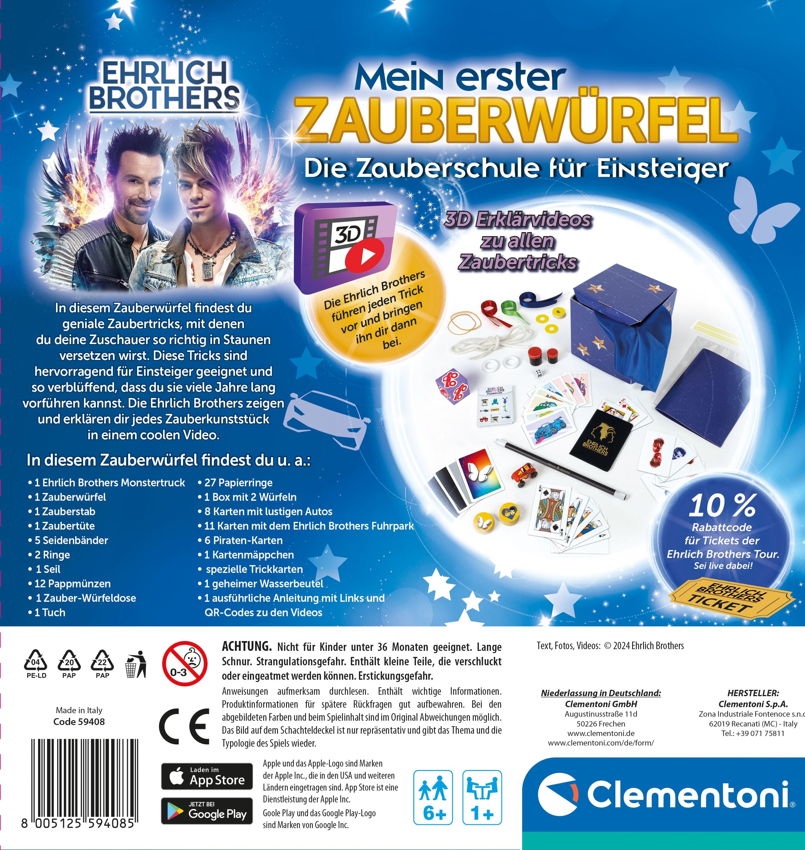 Clementoni Ehrlich Brothers Mein erster Zauberwürfel - Bild 4