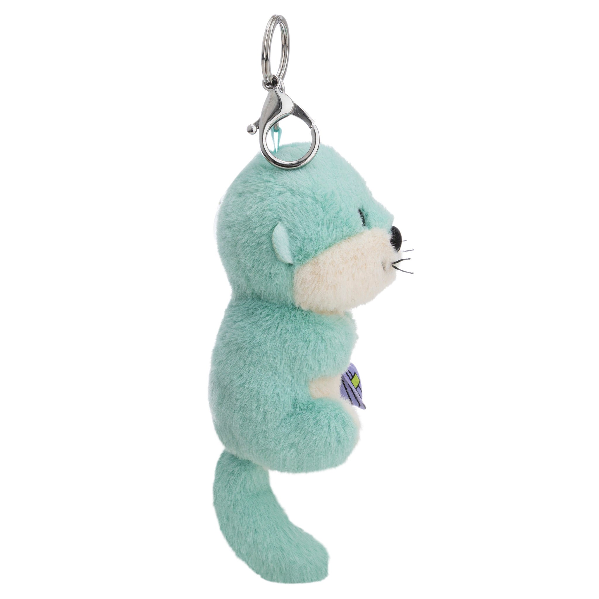 Nici Schlüsselanhänger Otter Ophelio grün mit Karabiner - Bild 3
