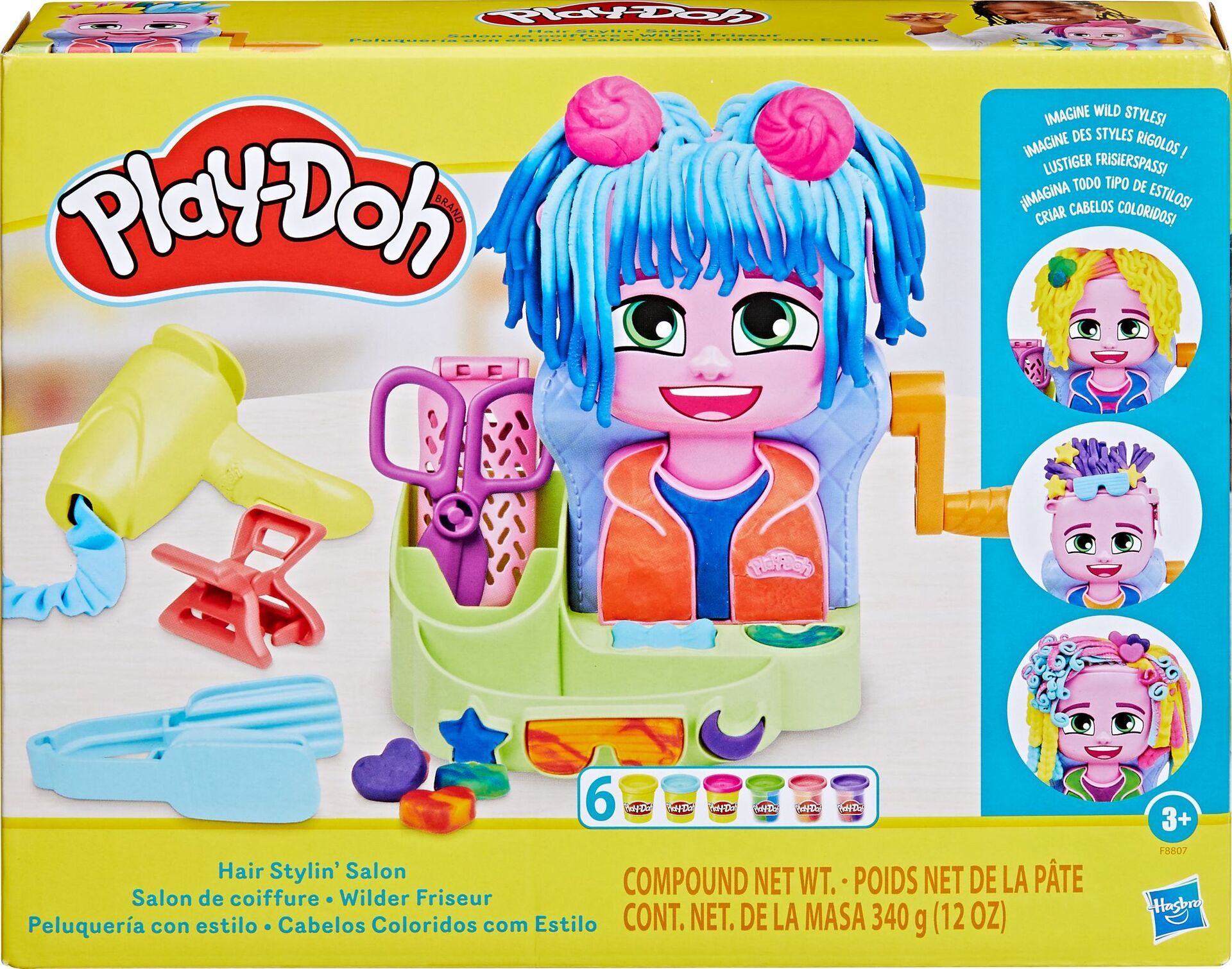Play-Doh Hair Styling Salon Wilder Friseur - Bild 1
