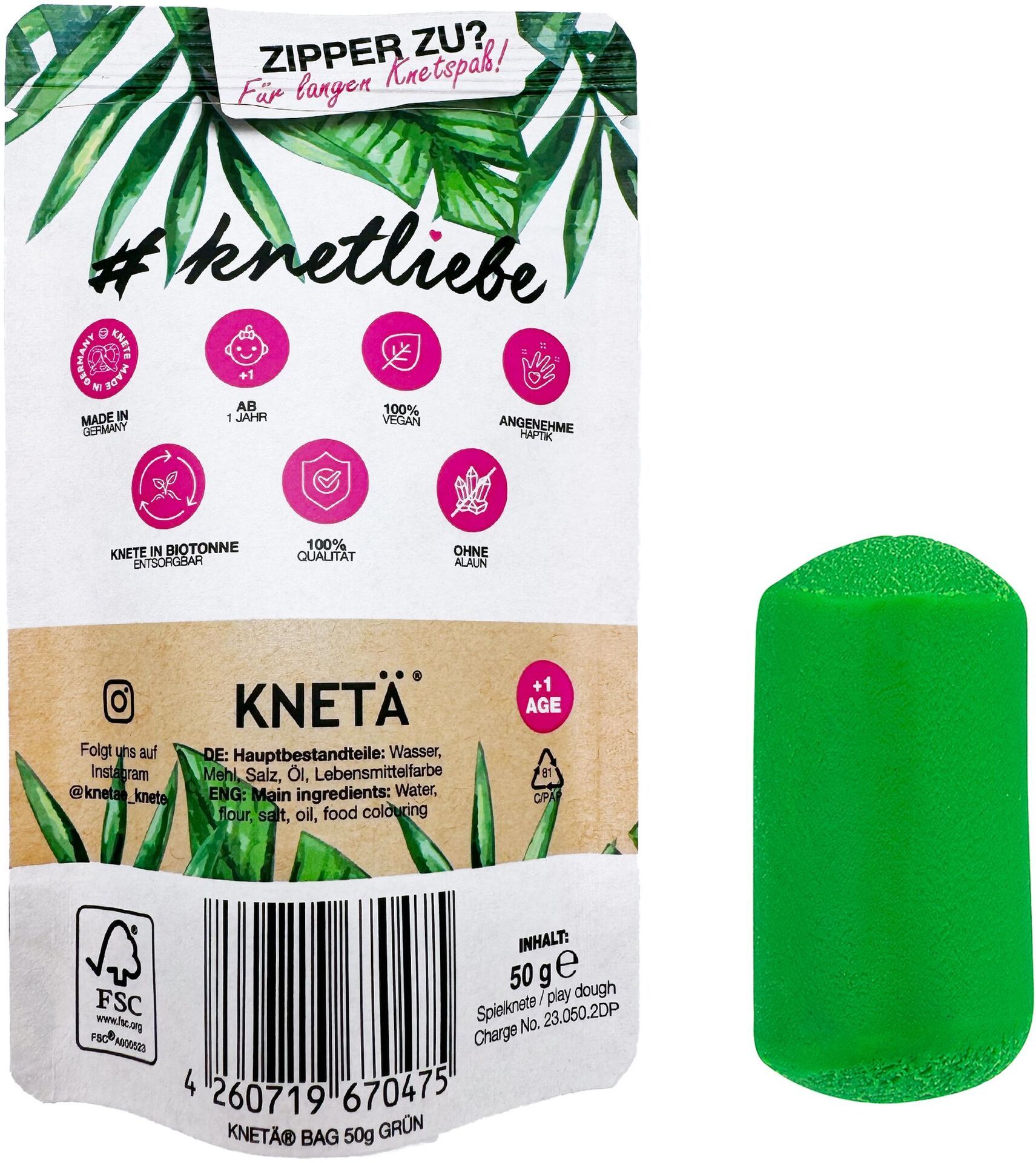 KNETÄ BAG GRÜN (50g) - Bild 2
