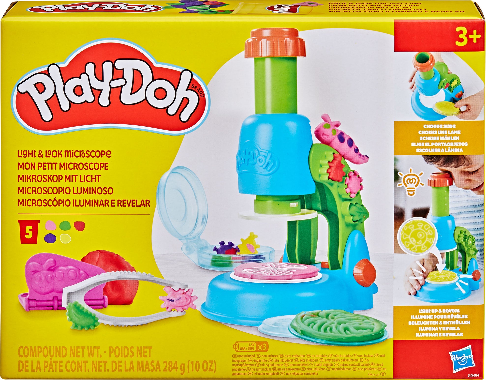 Play Doh Mikroskop mit Licht