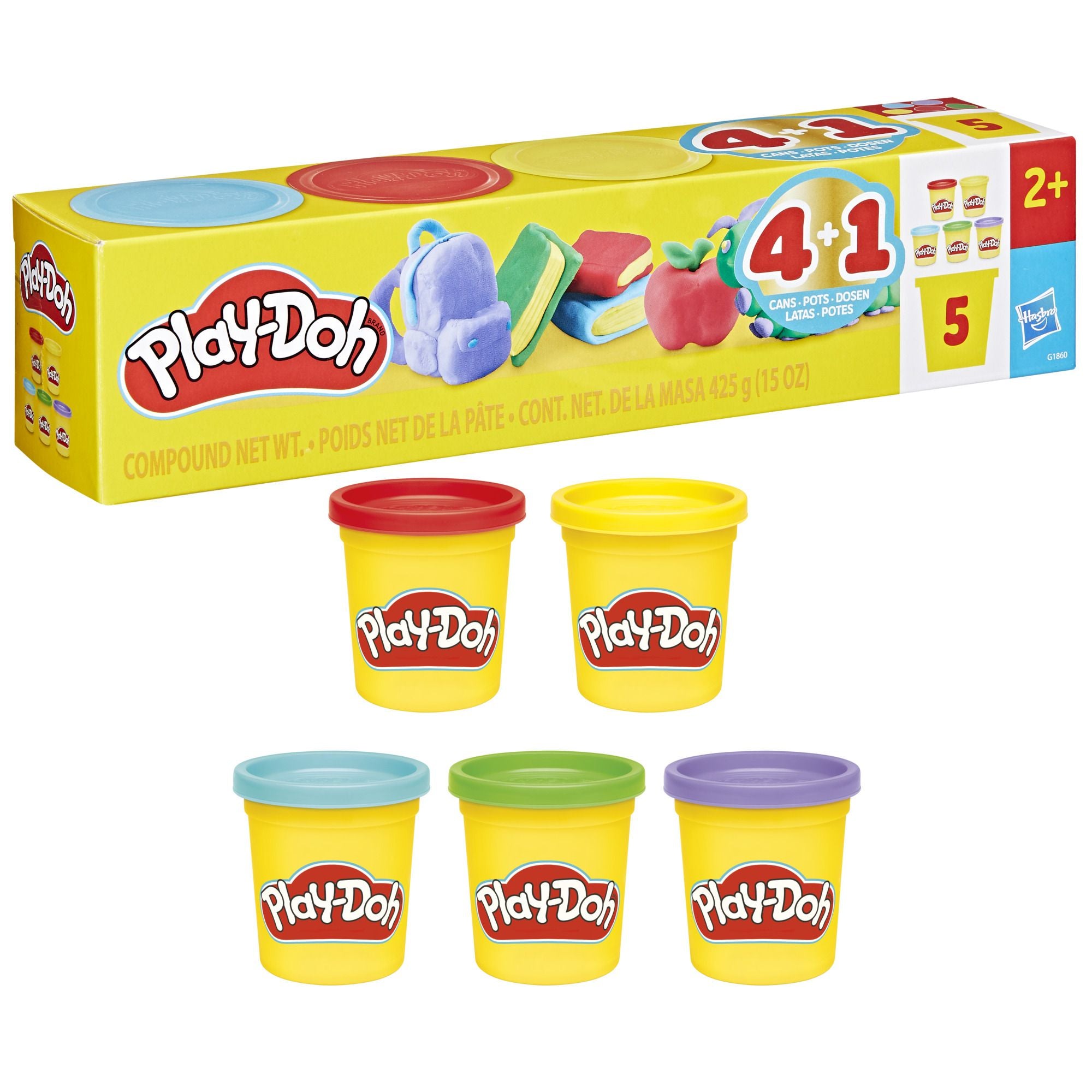 Play Doh Back to school 5er Pack - Bild 1