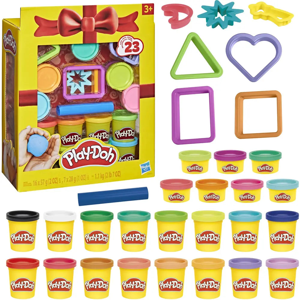 Play-Doh Geschenkset mit 23 Dosen und Ausstechern - Bild 2