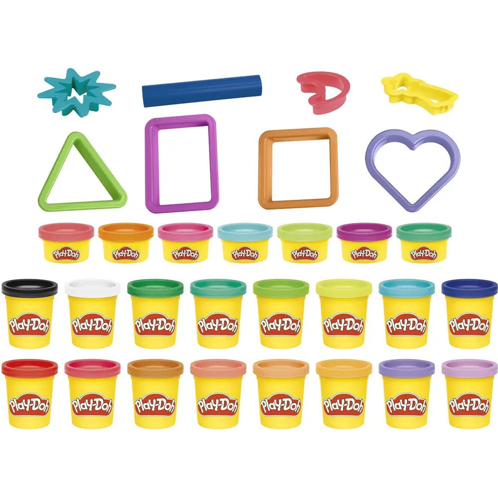 Play-Doh Geschenkset mit 23 Dosen und Ausstechern - Bild 3