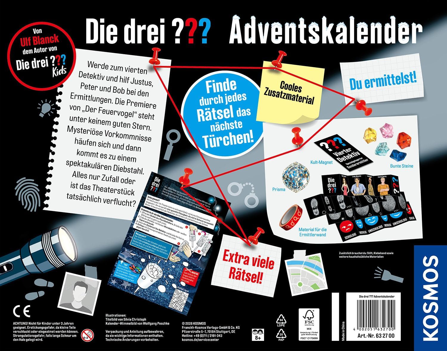Adventskalender Die drei ??? – Der Fluch des Feuervogels - Bild 2