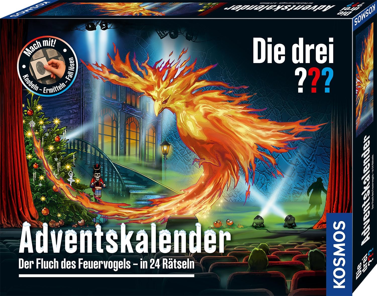 Adventskalender Die drei ??? – Der Fluch des Feuervogels - Bild 1