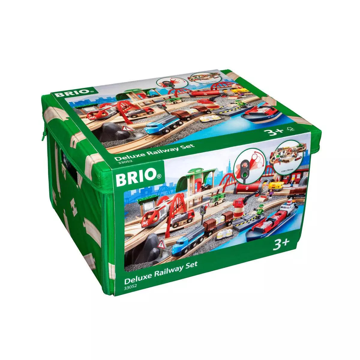 Brio Strassen und Schienen Bahn Set Deluxe 33052 - Bild 3