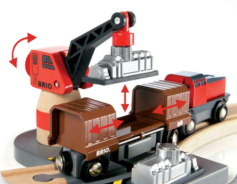 Brio Strassen und Schienen Bahn Set Deluxe 33052 - Bild 7