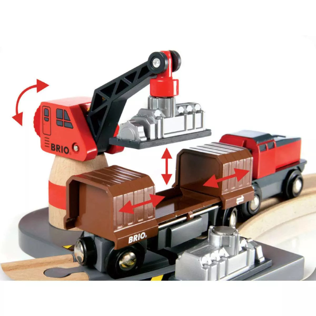 Brio Strassen und Schienen Bahn Set Deluxe 33052 - Bild 7