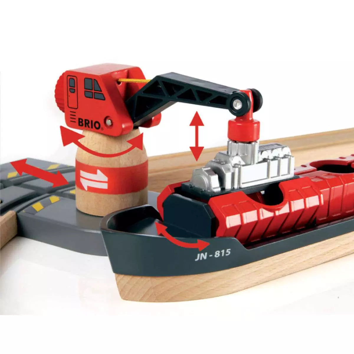 Brio Strassen und Schienen Bahn Set Deluxe 33052 - Bild 8