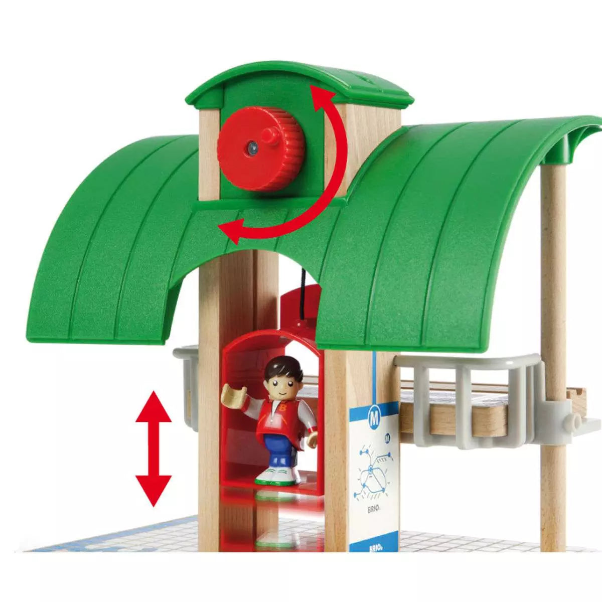 Brio Strassen und Schienen Bahn Set Deluxe 33052 - Bild 9