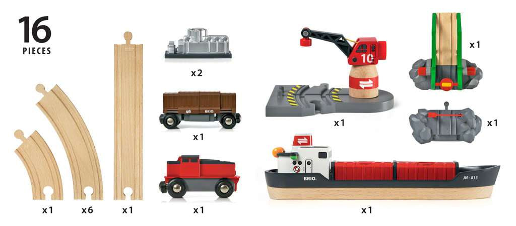 Brio Container Hafen Set 33061 - Bild 9