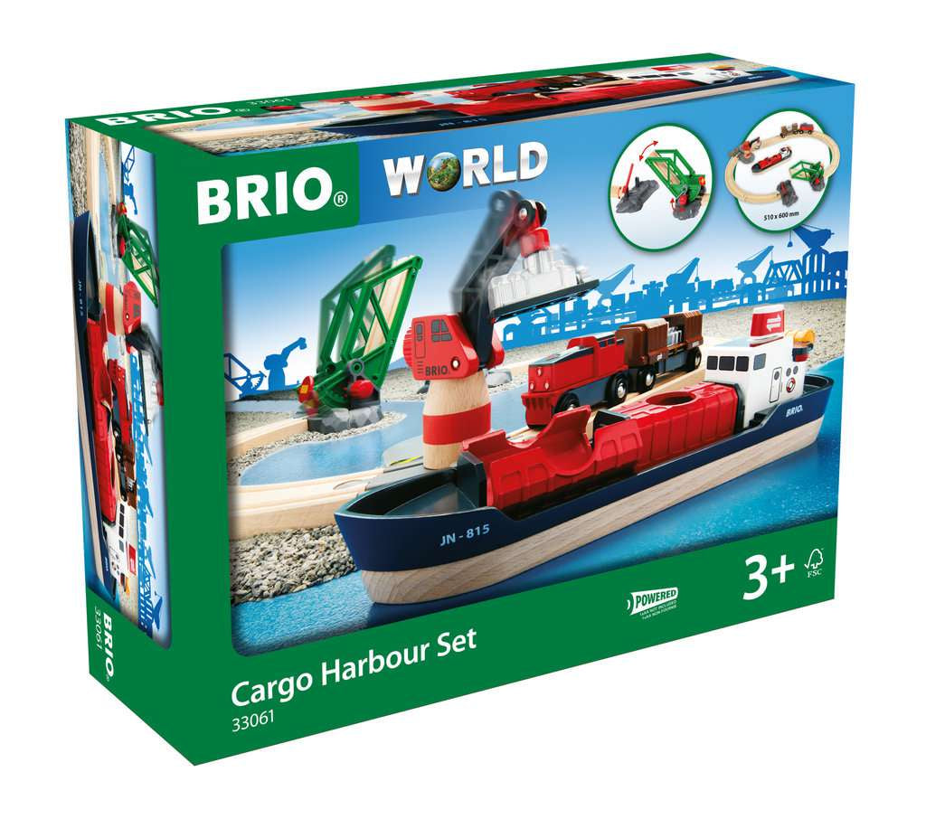 Brio Container Hafen Set 33061 - Bild 1