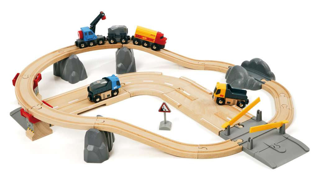 Brio Strassen und Schienen Steinverlade Set 33.210 - Bild 2