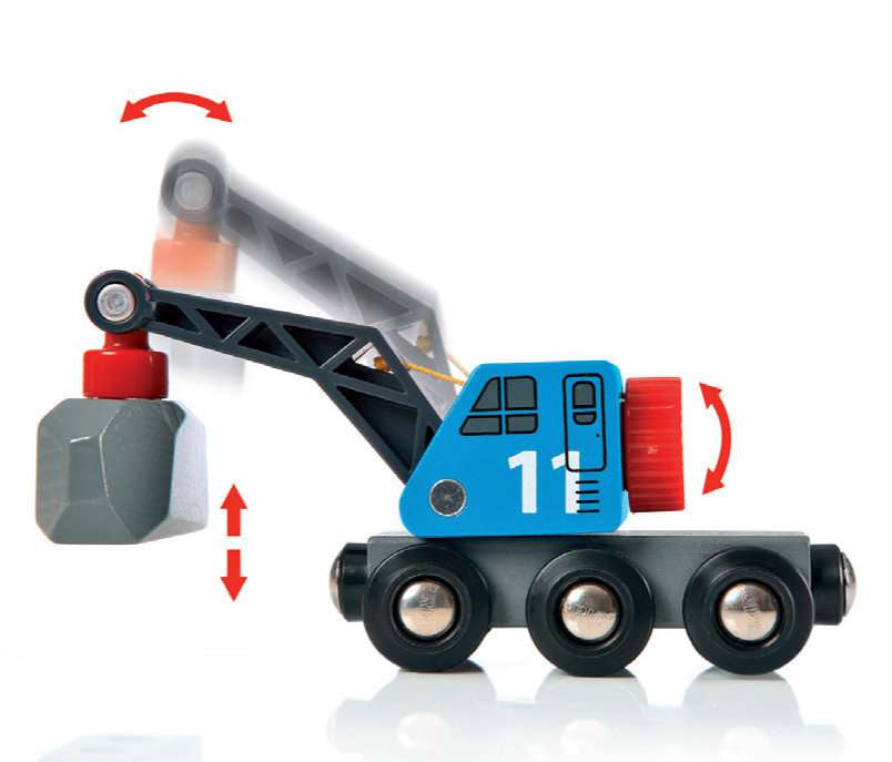 Brio Strassen und Schienen Steinverlade Set 33.210 - Bild 6