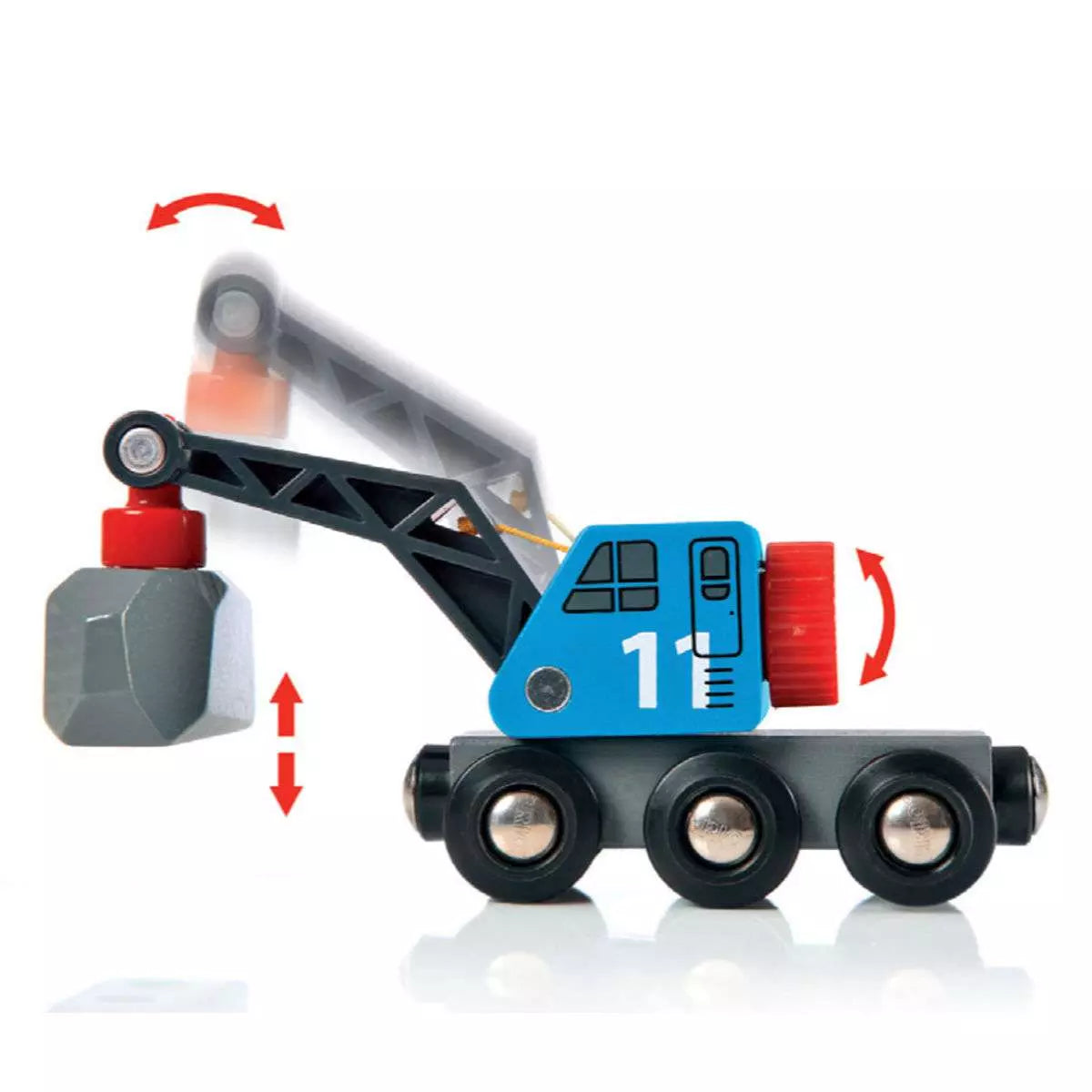 Brio Strassen und Schienen Steinverlade Set 33.210 - Bild 7