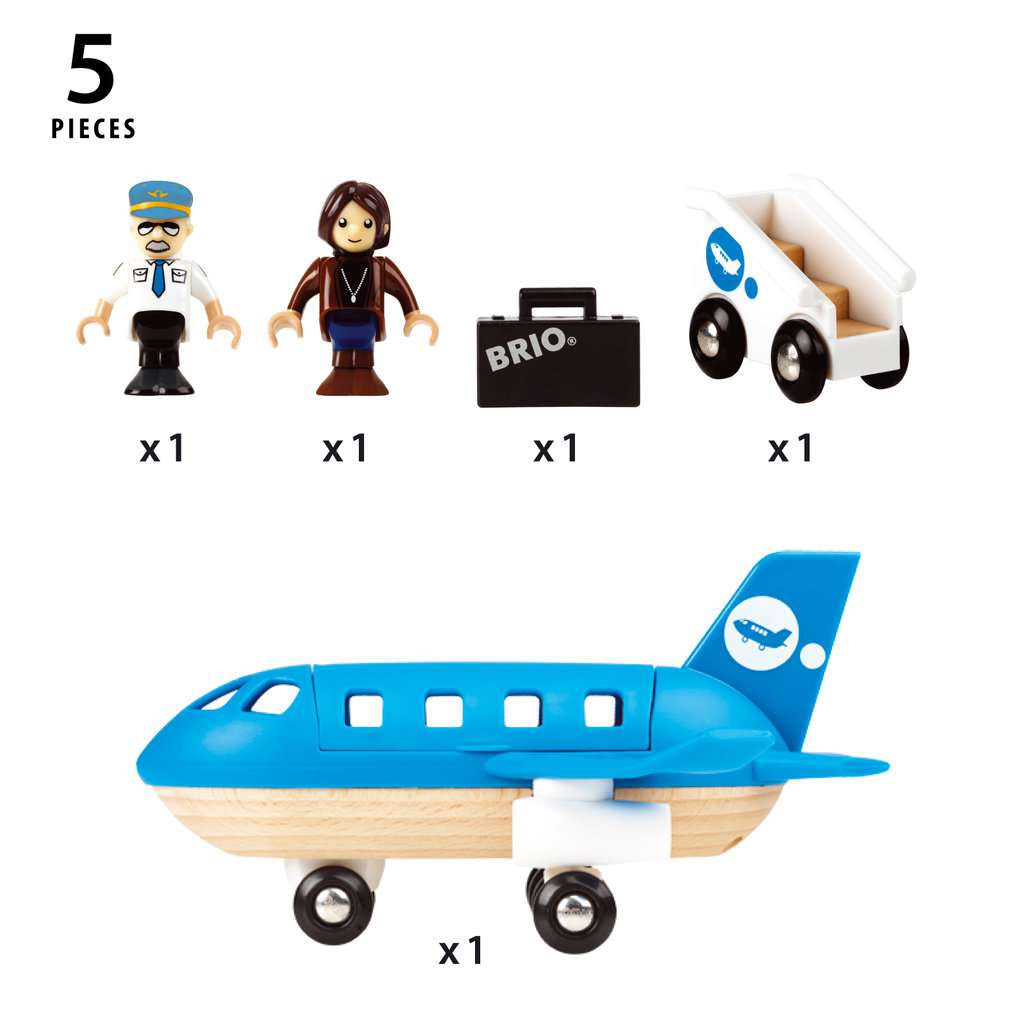Brio Blaues Flugzeug 33306 - Bild 4