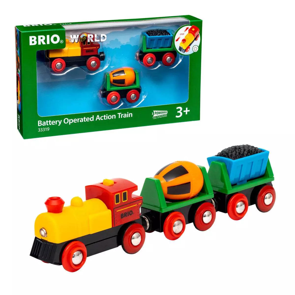 Brio Zug mit Batterielok 33319 - Bild 2