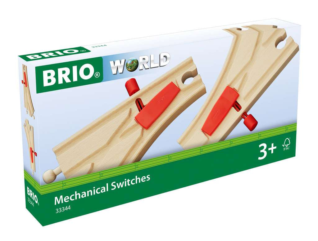 Brio Mechanisches Weichenpaar 33.344 - Bild 1