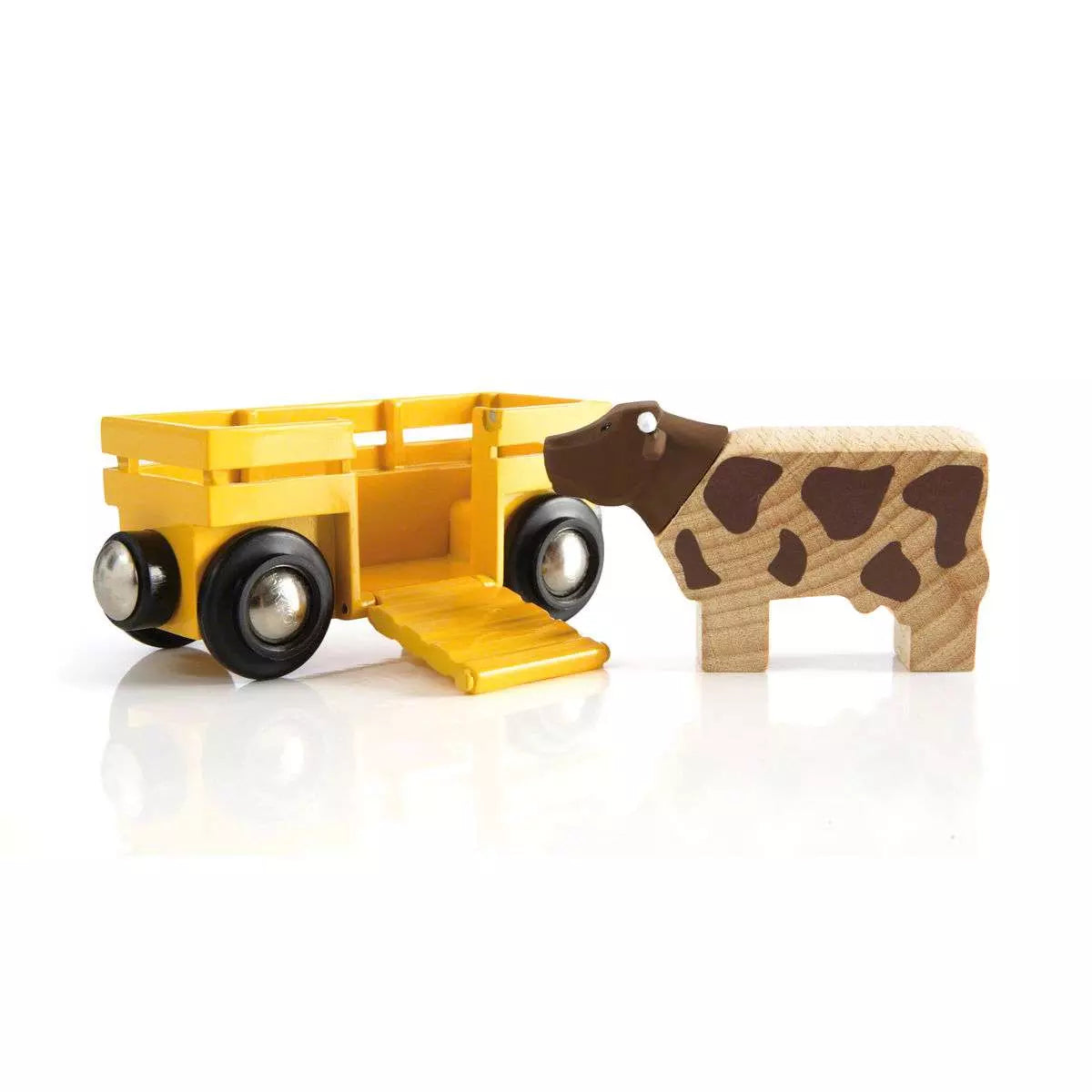 Brio Tierwagen mit Kuh 33406 - Bild 1