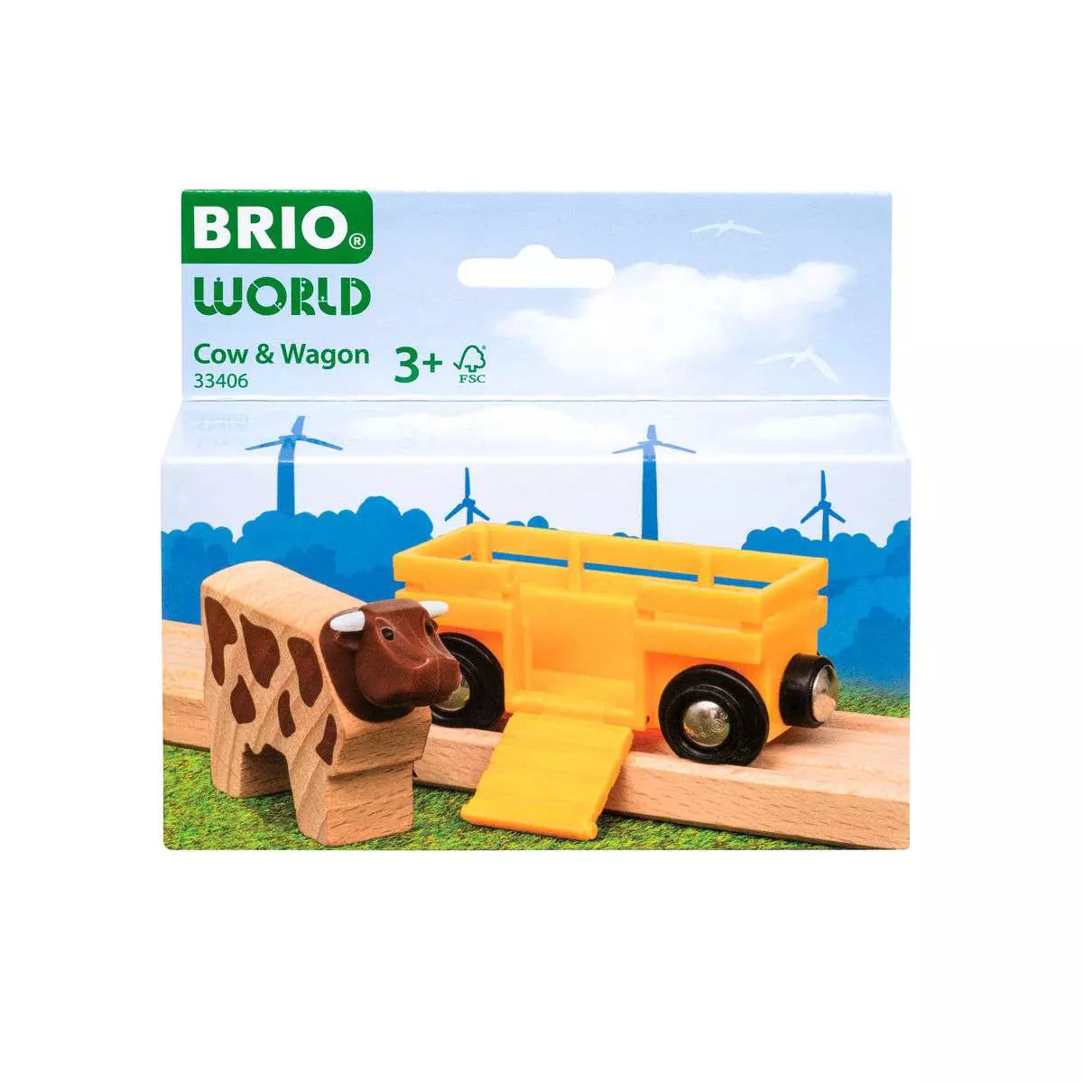 Brio Tierwagen mit Kuh 33406 - Bild 3