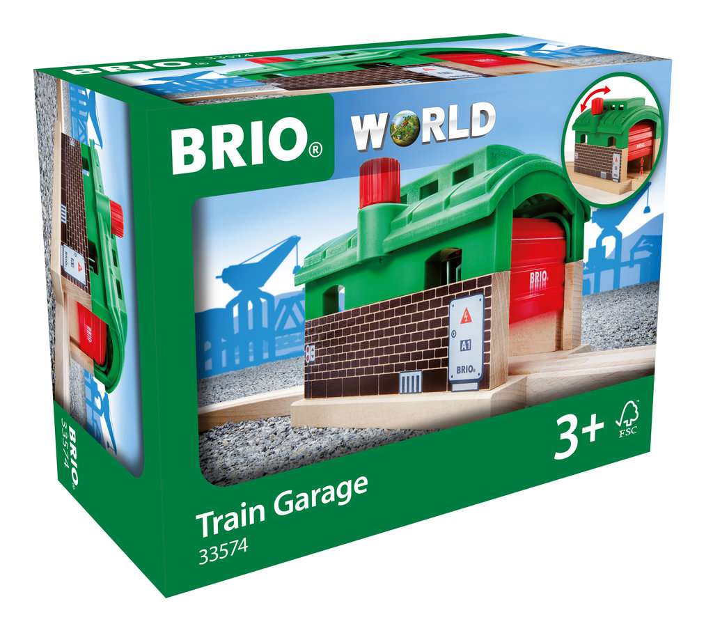 Brio Lokschuppen mit Rolltor 33574 - Bild 2