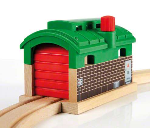 Brio Lokschuppen mit Rolltor 33574 - Bild 1