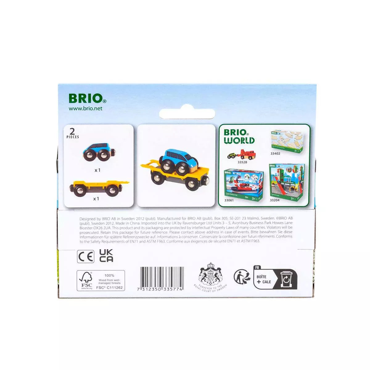 Brio Autotransporter mit Rampe 33577 - Bild 3