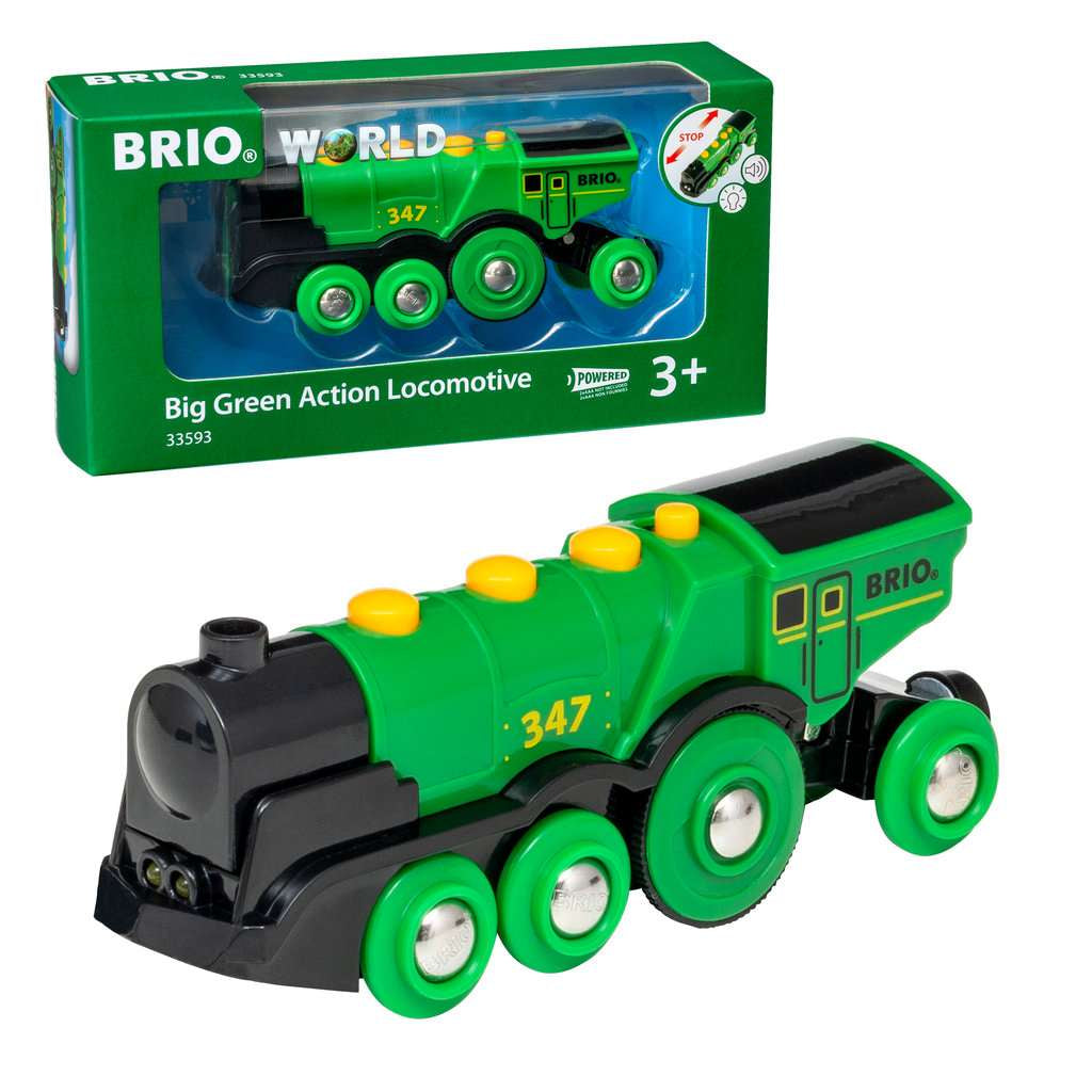 Brio Batterielok Grüner Gustav 33593 - Bild 1