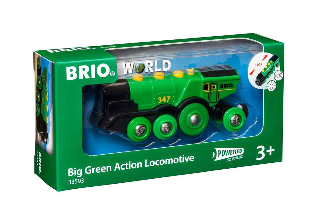 Brio Batterielok Grüner Gustav 33593 - Bild 3