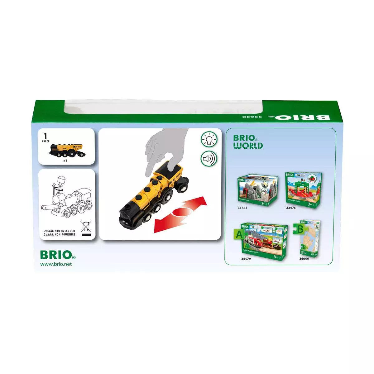Brio Goldene Batterielok 33630 - Bild 4