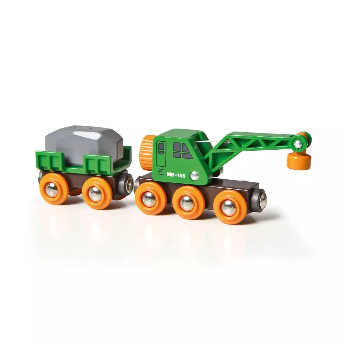 Brio grüner Kranwagen 33698 - Bild 3