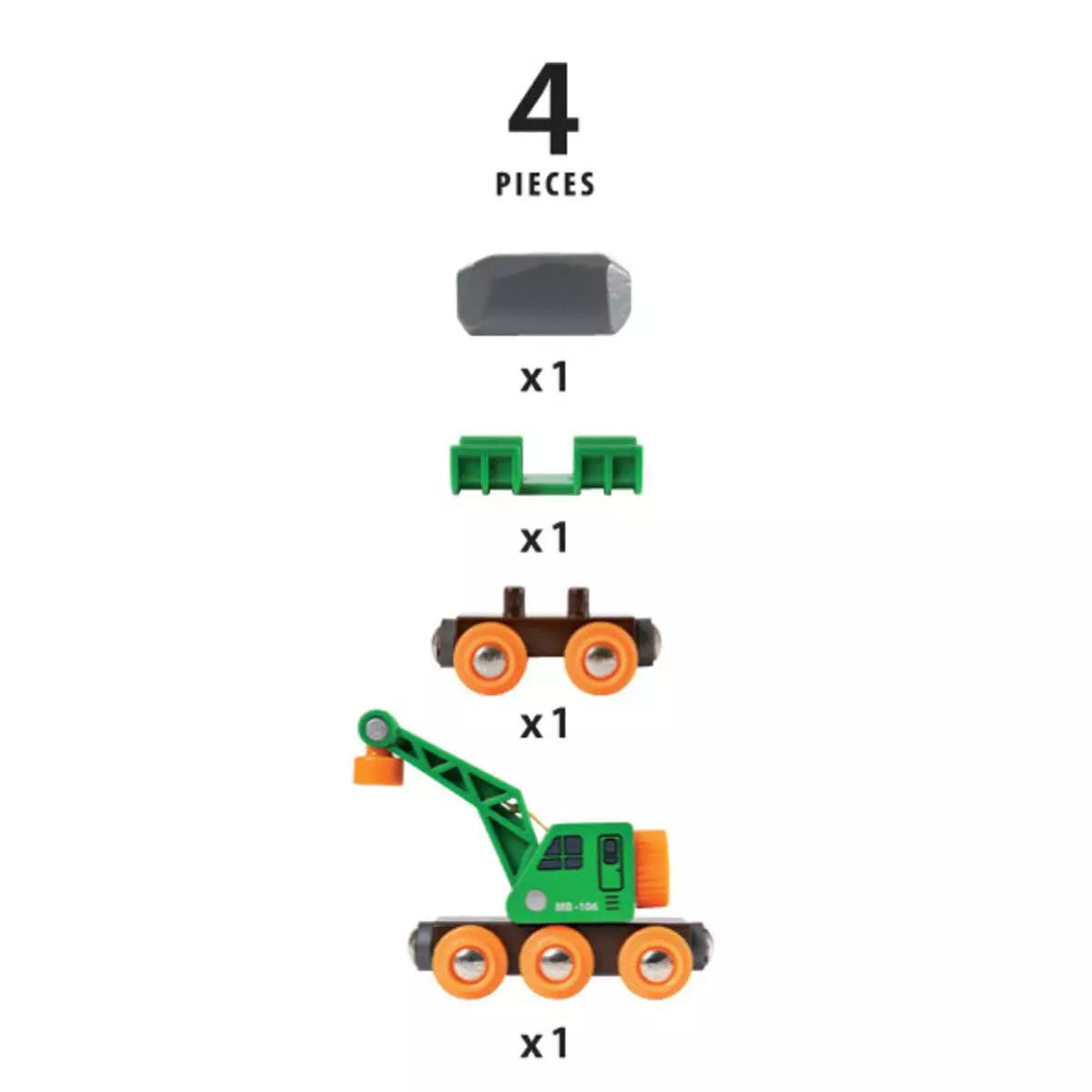 Brio grüner Kranwagen 33698 - Bild 6