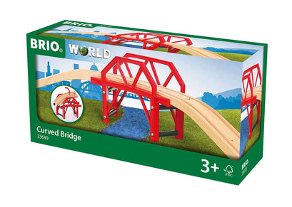 Brio Bahnbrücke mit Auffahrten 33699
