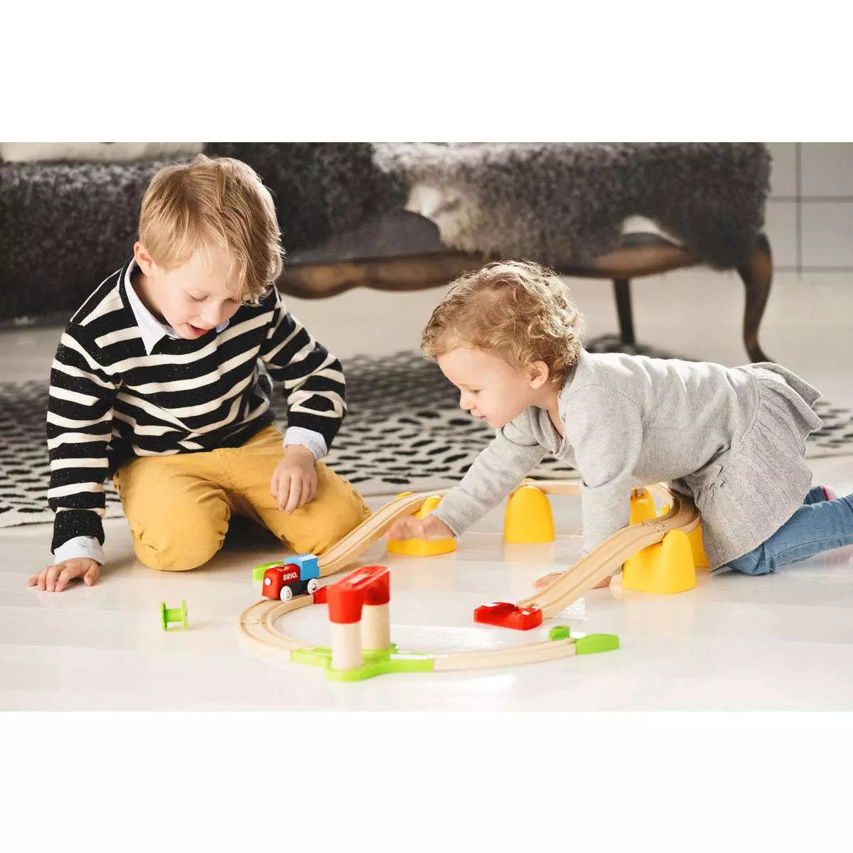 Brio erstes Bahnset mit Batterielok 33710 - Bild 12