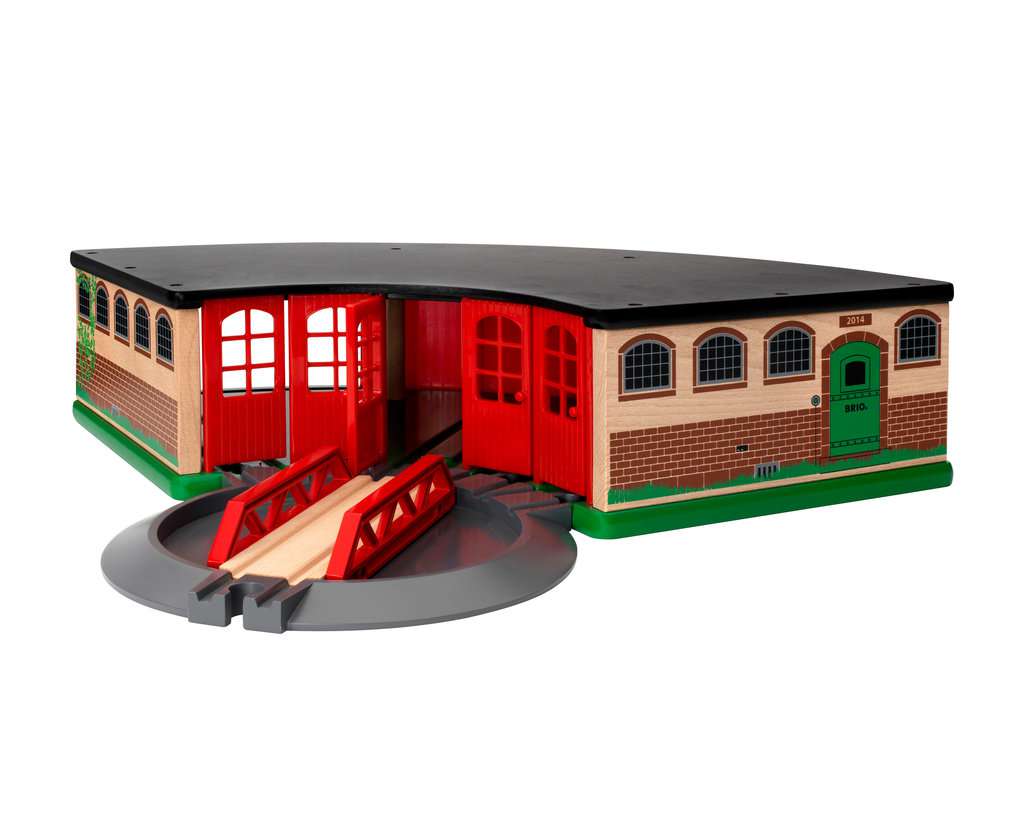 Brio Grosser Ringlokschuppen 33736 - Bild 1