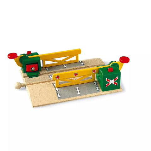 BRIO Magnetische Kreuzung 33750 mit gelben Schranken