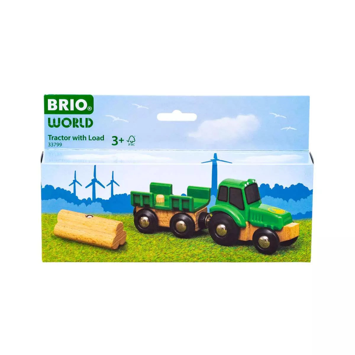 Brio Traktor mit Holz - Anhänger 33799 - Bild 2