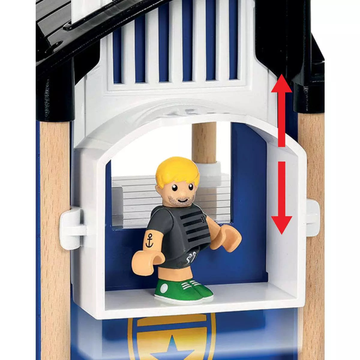 Brio Polizeistation mit Einsatzfahrzeug 33.813 - Bild 4