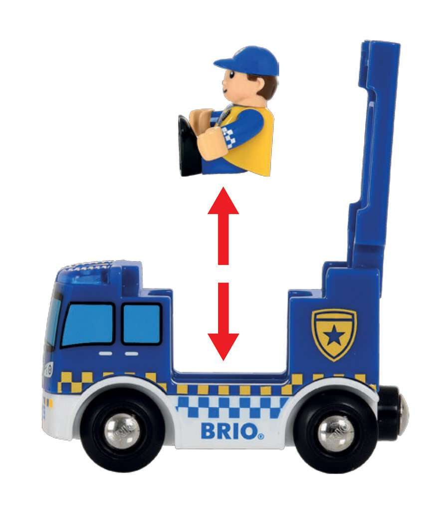 Brio Polizeistation mit Einsatzfahrzeug 33.813 - Bild 5