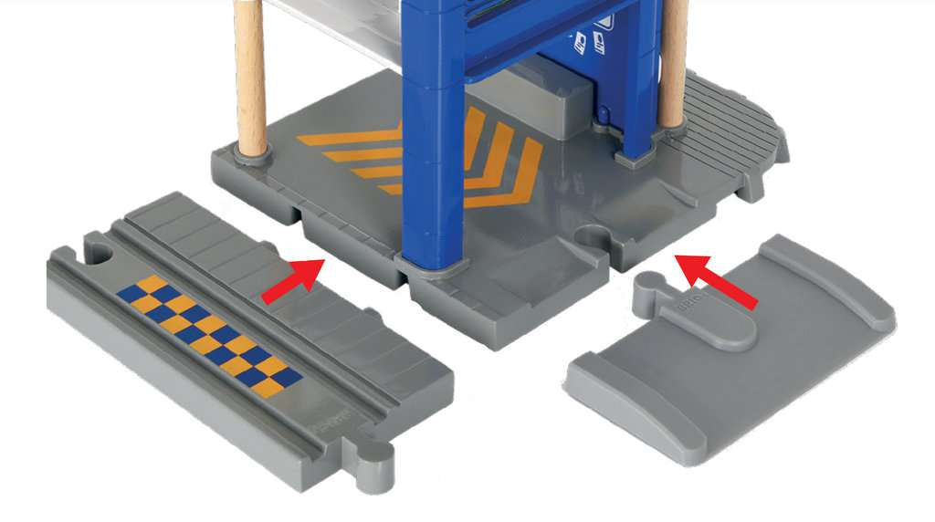 Brio Polizeistation mit Einsatzfahrzeug 33.813 - Bild 6