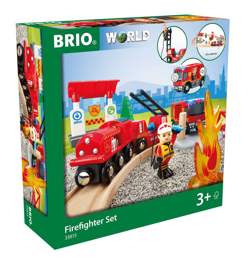 Brio Bahn Feuerwehr Set 33815 - Bild 1