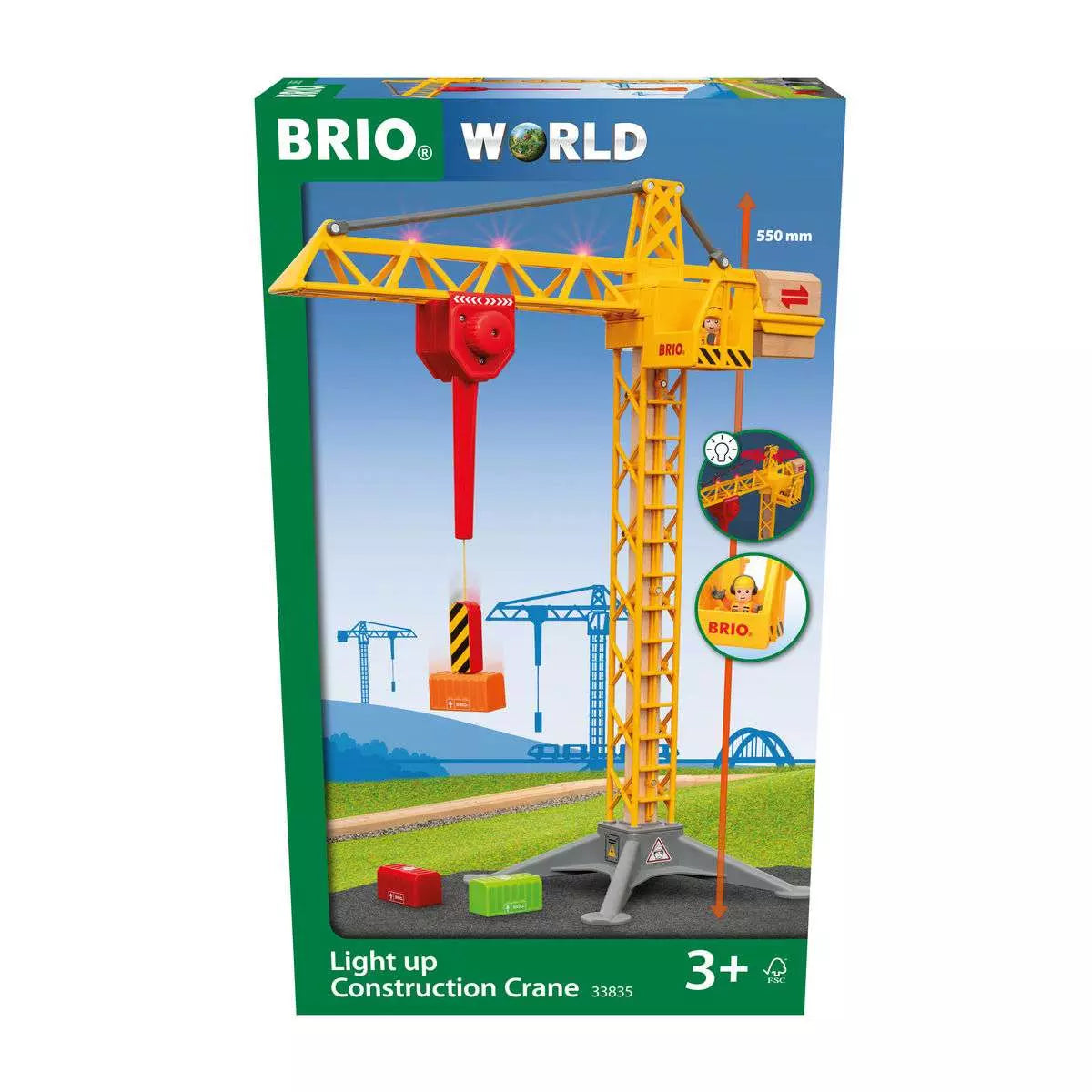 Brio grosser Baukran 33835 - Bild 8