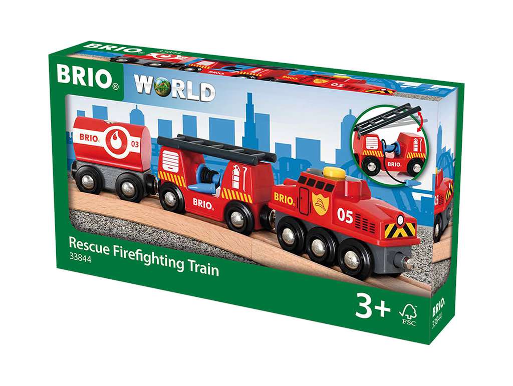 Brio Feuerwehr Löschzug 33844 - Bild 2