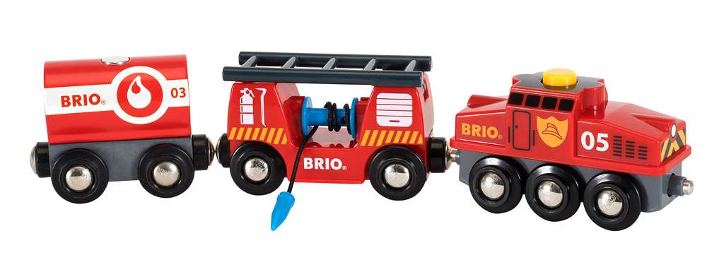 Brio Feuerwehr Löschzug 33844 - Bild 1