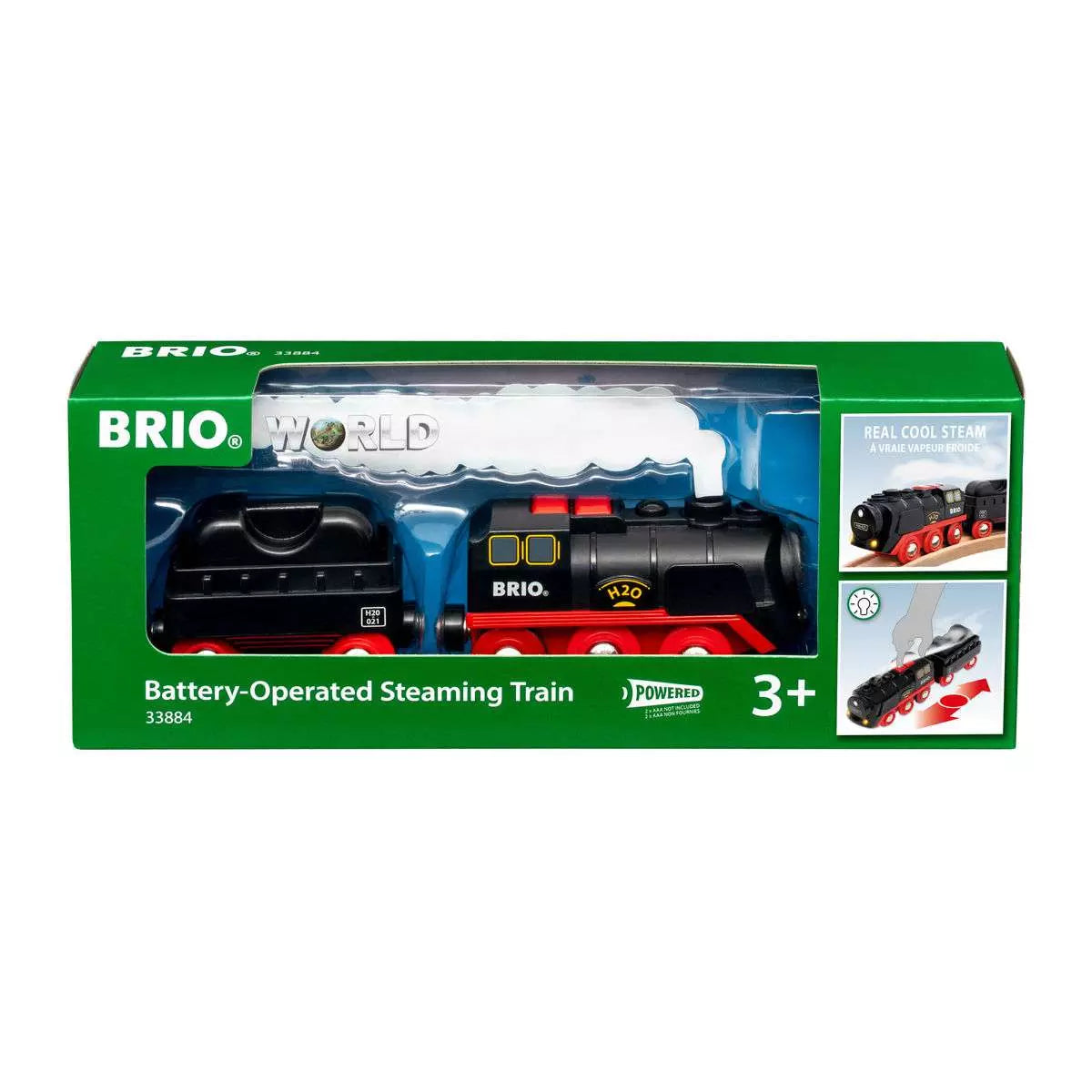 Brio Batterie-Dampflok mit Wassertank 33.884 - Bild 3