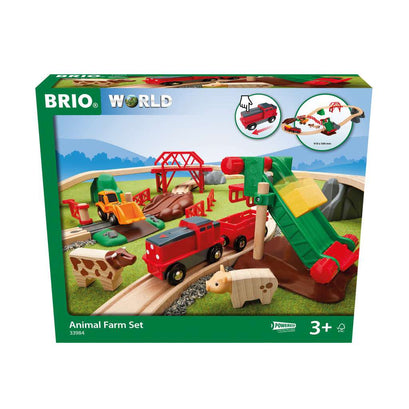 Brio Grosses Bauernhofset 33984